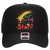 Train Did For You Fall Shooting Star Saying Hat