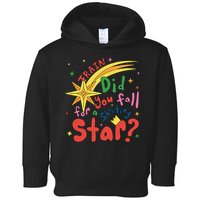 Train Did For You Fall Shooting Star Saying Toddler Hoodie