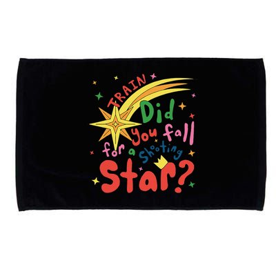 Train Did For You Fall Shooting Star Saying Microfiber Hand Towel