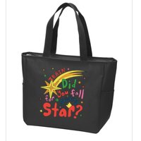 Train Did For You Fall Shooting Star Saying Zip Tote Bag