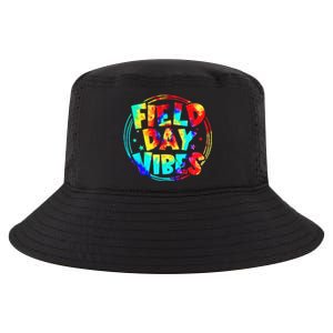 Tie Dye Field Day Vibes Last Day Of School Field Day Teacher Cool Comfort Performance Bucket Hat