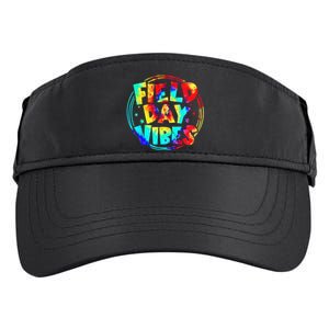 Tie Dye Field Day Vibes Last Day Of School Field Day Teacher Adult Drive Performance Visor