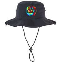 Tie Dye Field Day Vibes Last Day Of School Field Day Teacher Legacy Cool Fit Booney Bucket Hat