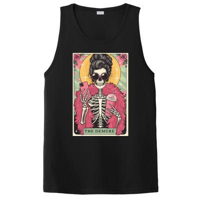 The Demure Funny Tarot Card Meme PosiCharge Competitor Tank