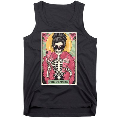 The Demure Funny Tarot Card Meme Tank Top