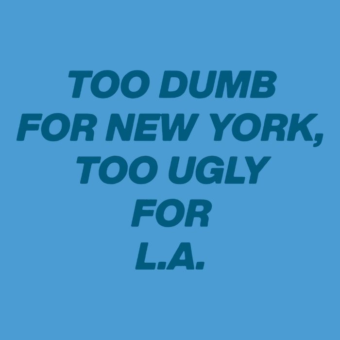 Too Dumb For New York Too Ugly For LA Tie Dye Hoodie