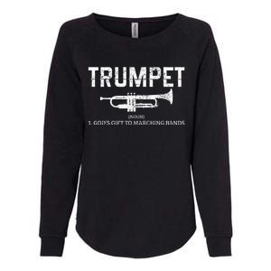 Trumpet Definition Funny Marching Band Musician Gift Womens California Wash Sweatshirt