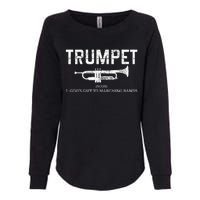 Trumpet Definition Funny Marching Band Musician Gift Womens California Wash Sweatshirt