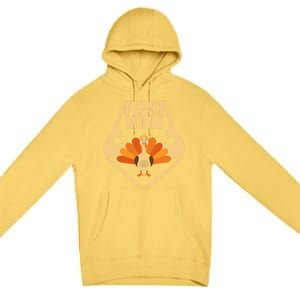 Thanksgiving Day Feast Mode Teens And Gift Premium Pullover Hoodie