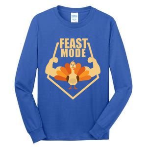 Thanksgiving Day Feast Mode Teens And Gift Tall Long Sleeve T-Shirt