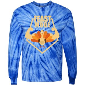 Thanksgiving Day Feast Mode Teens And Gift Tie-Dye Long Sleeve Shirt