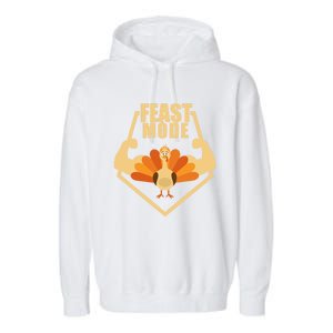 Thanksgiving Day Feast Mode Teens And Gift Garment-Dyed Fleece Hoodie