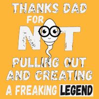 Thanks Dad For Not Pulling Out And Creating A Legend Father Sustainable Knit Beanie