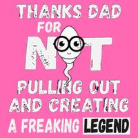 Thanks Dad For Not Pulling Out And Creating A Legend Father Stripe Pom Pom Beanie