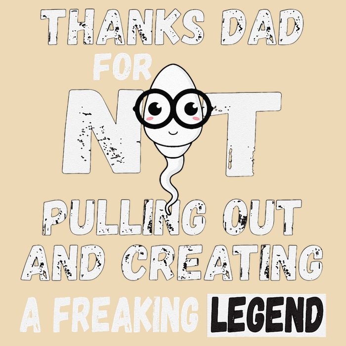 Thanks Dad For Not Pulling Out And Creating A Legend Father Drawstring Bag