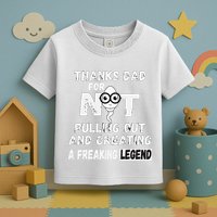 Thanks Dad For Not Pulling Out And Creating A Legend Father Toddler T-Shirt