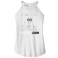 Thanks Dad For Not Pulling Out And Creating A Legend Father Women's Perfect Tri Rocker Tank