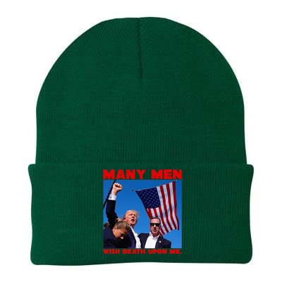 Trump Defiant Fist Knit Cap Winter Beanie