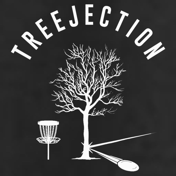 Treejection Disc Golf Funny Sports Tree Disc Golf Player Adult Drive Performance Visor