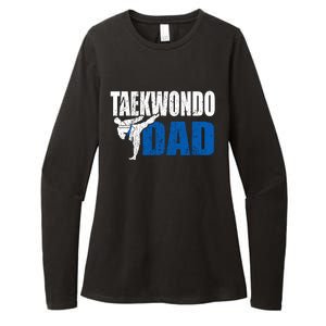 Taekwondo Dad Gift Idea Funny Fan Taekwondo Costume Womens CVC Long Sleeve Shirt