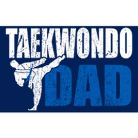 Taekwondo Dad Gift Idea Funny Fan Taekwondo Costume Bumper Sticker