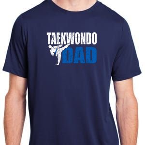 Taekwondo Dad Gift Idea Funny Fan Taekwondo Costume Adult ChromaSoft Performance T-Shirt