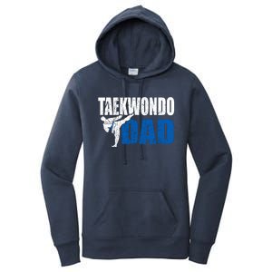 Taekwondo Dad Gift Idea Funny Fan Taekwondo Costume Women's Pullover Hoodie