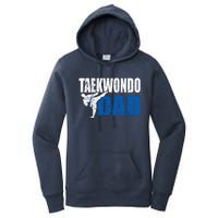 Taekwondo Dad Gift Idea Funny Fan Taekwondo Costume Women's Pullover Hoodie