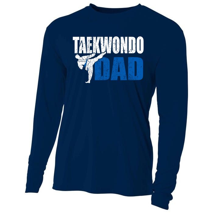 Taekwondo Dad Gift Idea Funny Fan Taekwondo Costume Cooling Performance Long Sleeve Crew