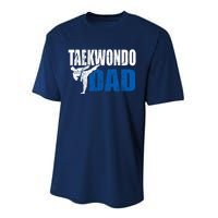 Taekwondo Dad Gift Idea Funny Fan Taekwondo Costume Performance Sprint T-Shirt