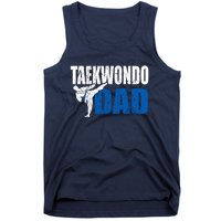 Taekwondo Dad Gift Idea Funny Fan Taekwondo Costume Tank Top