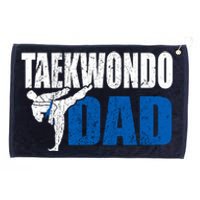 Taekwondo Dad Gift Idea Funny Fan Taekwondo Costume Grommeted Golf Towel