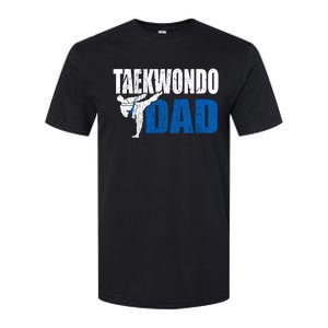 Taekwondo Dad Gift Idea Funny Fan Taekwondo Costume Softstyle CVC T-Shirt