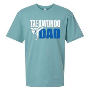 Taekwondo Dad Gift Idea Funny Fan Taekwondo Costume Sueded Cloud Jersey T-Shirt