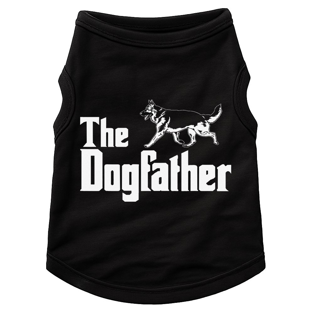 The Dogfather German Shepherd Funny Gift Doggie Tank