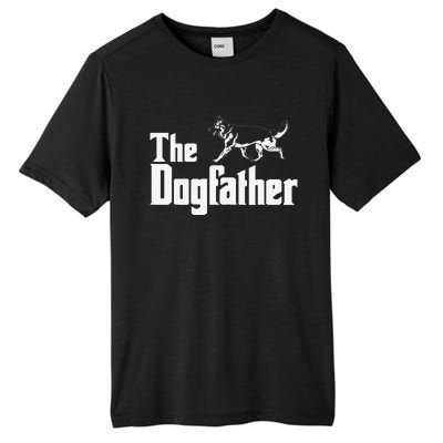 The Dogfather German Shepherd Funny Gift Tall Fusion ChromaSoft Performance T-Shirt