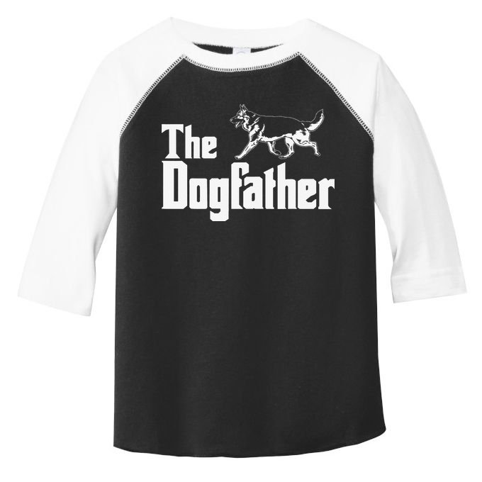 The Dogfather German Shepherd Funny Gift Toddler Fine Jersey T-Shirt