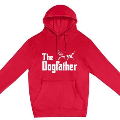 The Dogfather German Shepherd Funny Gift Premium Pullover Hoodie