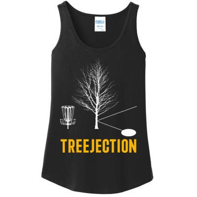 Treejection Disc Golf Disc Golfing Disc Golfer Gift Ladies Essential Tank