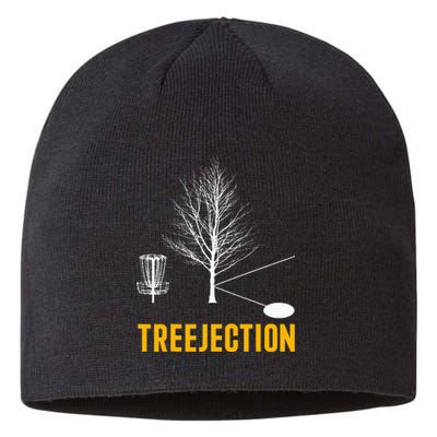 Treejection Disc Golf Disc Golfing Disc Golfer Gift Sustainable Beanie