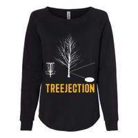 Treejection Disc Golf Disc Golfing Disc Golfer Gift Womens California Wash Sweatshirt