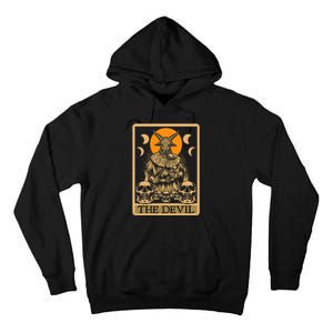 The Devil Gothic Tarot Card Reading Fortune Telling Occult Tall Hoodie