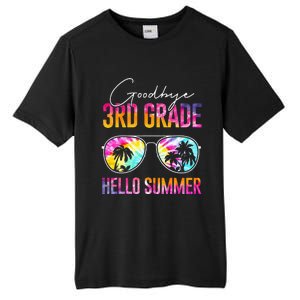 Tie Dye Goodbye 3rd Grade Hello Summer Last Day Of School Tall Fusion ChromaSoft Performance T-Shirt