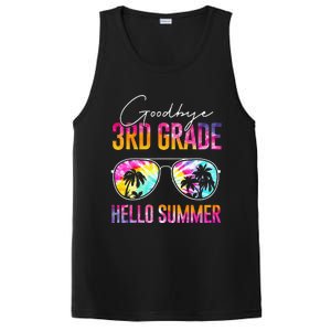 Tie Dye Goodbye 3rd Grade Hello Summer Last Day Of School PosiCharge Competitor Tank