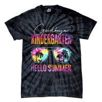 Tie Dye Goodbye Kindergarten Hello Summer Last Day Of School Tie-Dye T-Shirt