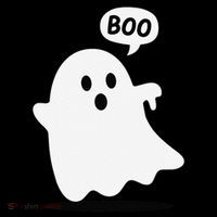 Thumbs Down Ghost Screaming Boo Disapproval Ghost Halloween Sustainable Bucket Hat