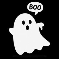 Thumbs Down Ghost Screaming Boo Disapproval Ghost Halloween Bag