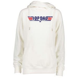 Top Dad Great Gift Womens Funnel Neck Pullover Hood