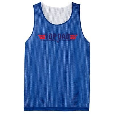 Top Dad Great Gift Mesh Reversible Basketball Jersey Tank