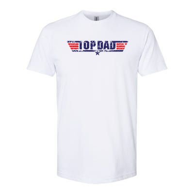 Top Dad Great Gift Softstyle CVC T-Shirt